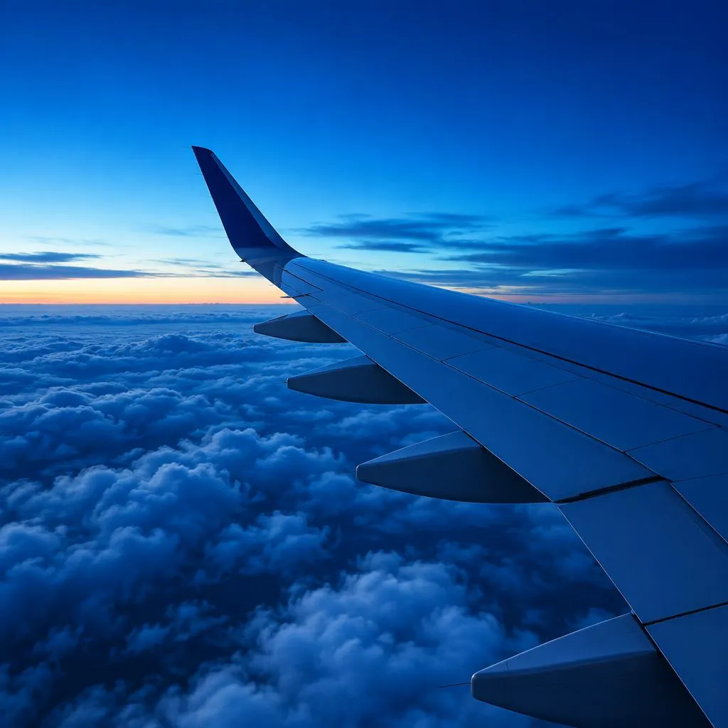 Illustrative image representing aviation & travel
